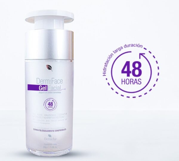Gel Facial Ácido Hialurónico 48H hidratación